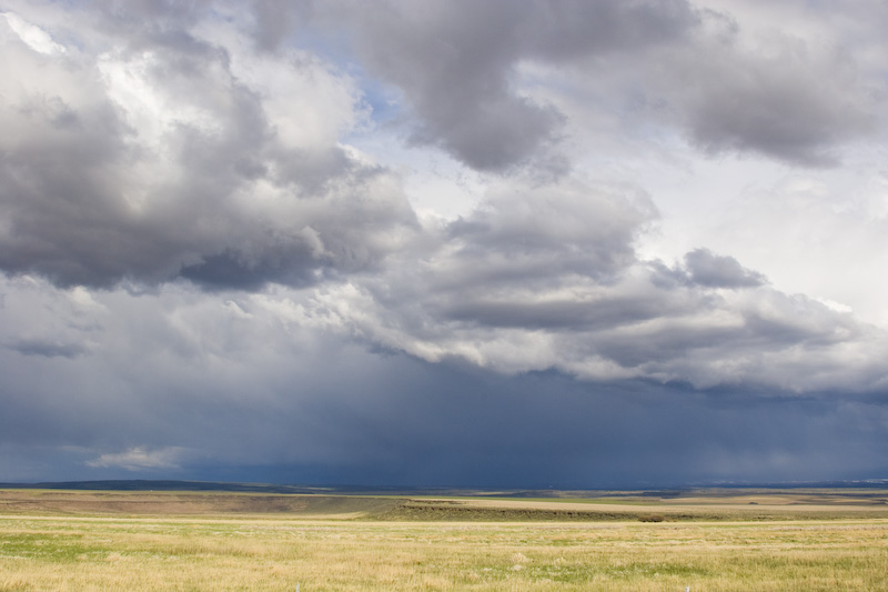 Storm Clouds Over Sage